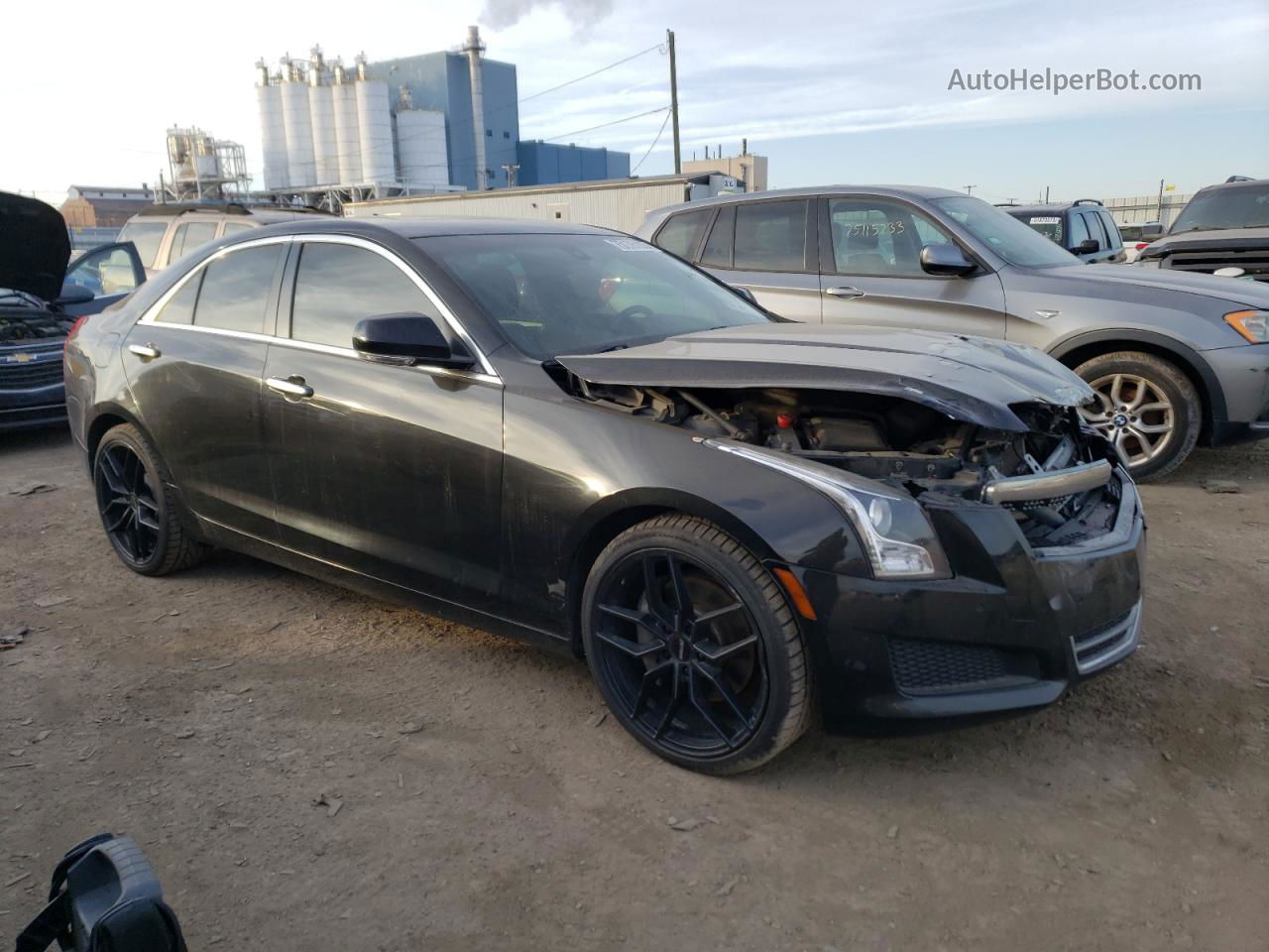 2013 Cadillac Ats Luxury Black vin: 1G6AH5R31D0119904