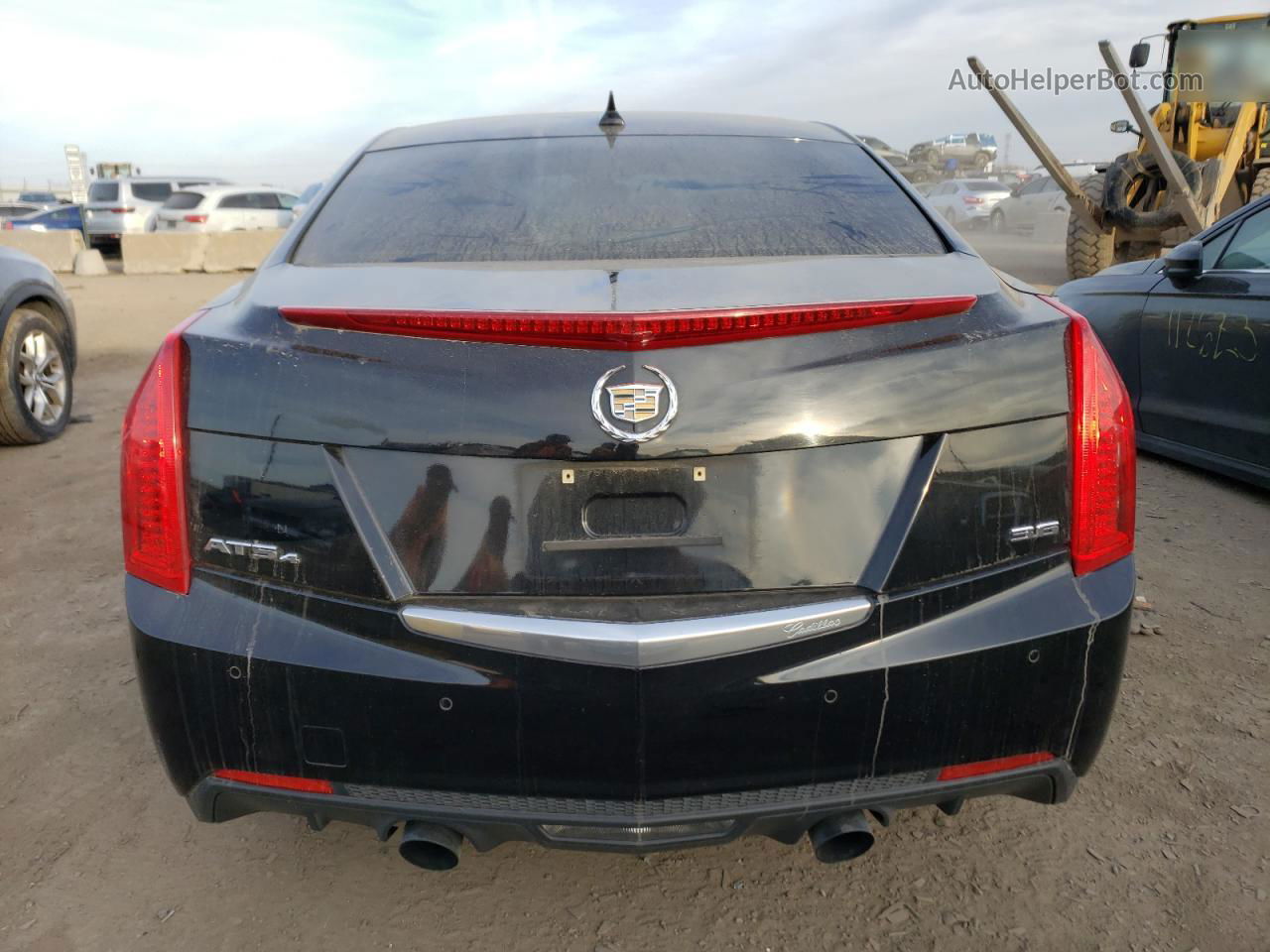 2013 Cadillac Ats Luxury Black vin: 1G6AH5R31D0119904