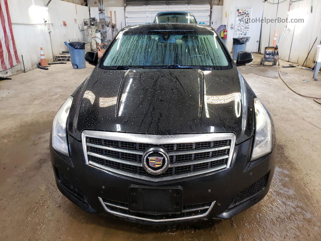 2013 Cadillac Ats Luxury Black vin: 1G6AH5R32D0113447