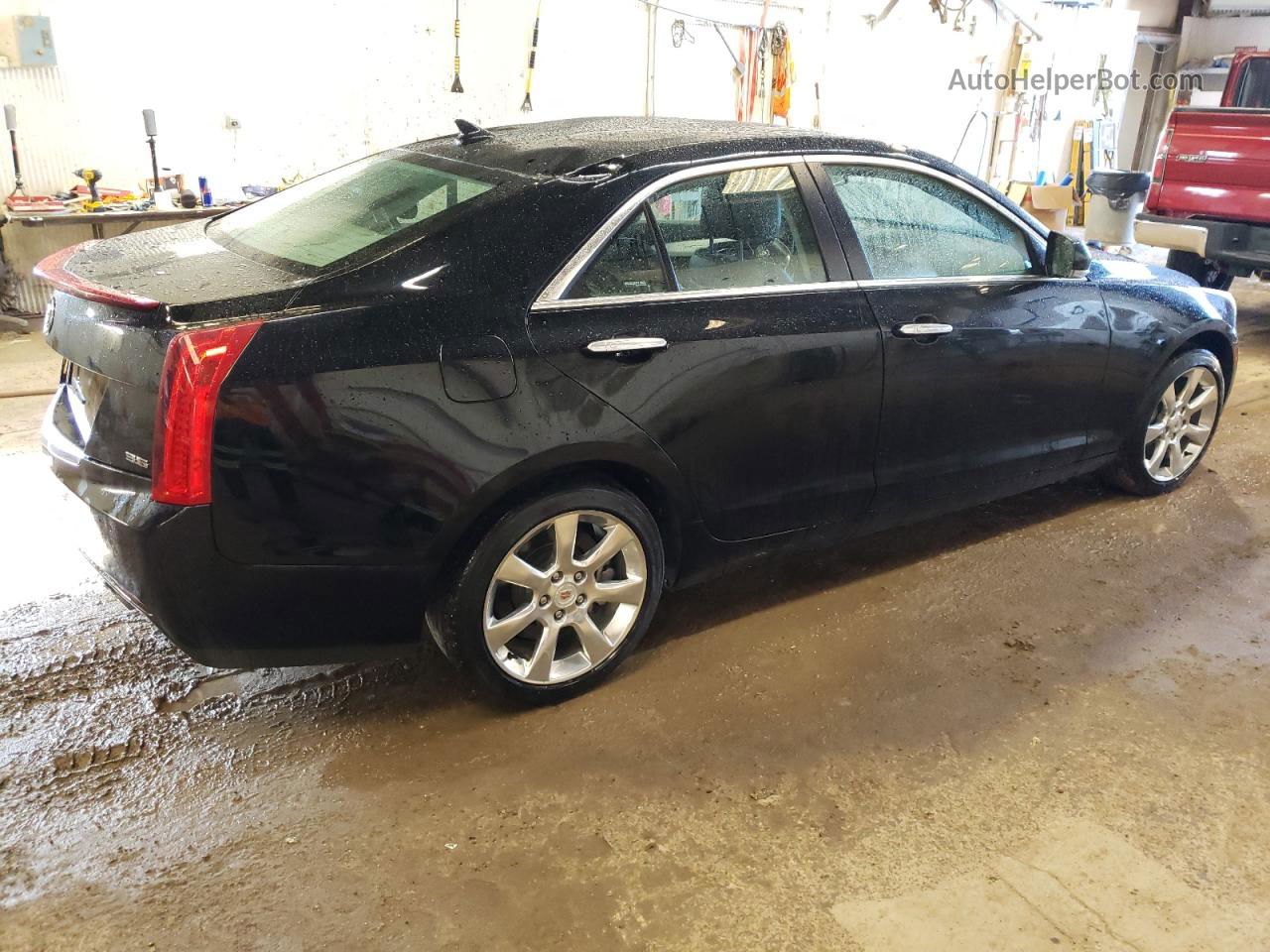 2013 Cadillac Ats Luxury Black vin: 1G6AH5R32D0113447