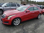 2013 Cadillac Ats Luxury Красный vin: 1G6AH5R35D0105844