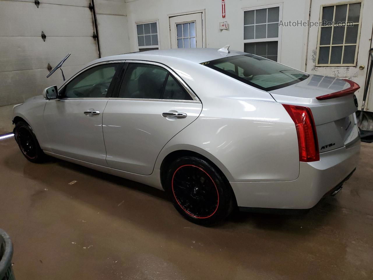 2013 Cadillac Ats Luxury Silver vin: 1G6AH5RX3D0165379