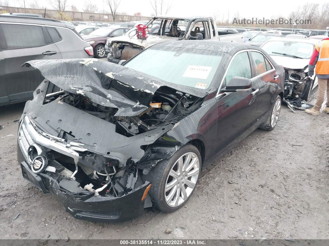 2013 Cadillac Ats Luxury Black vin: 1G6AH5RX6D0177252