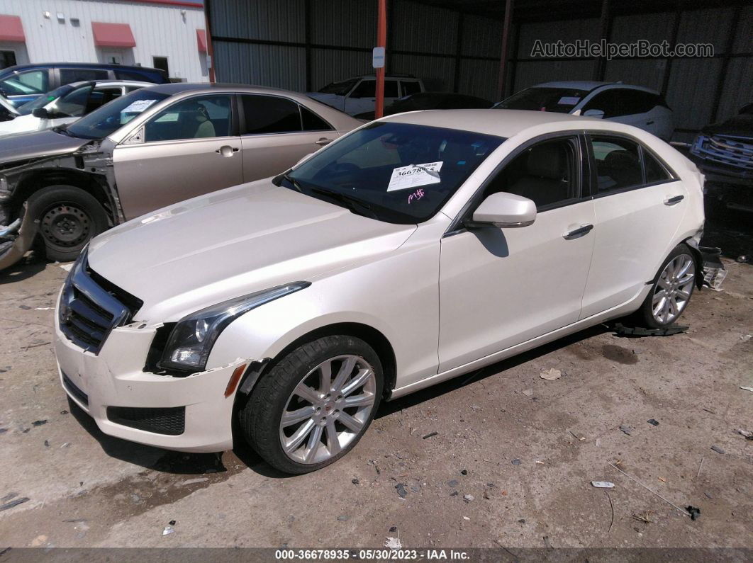 2013 Cadillac Ats Luxury Beige vin: 1G6AH5SXXD0156415