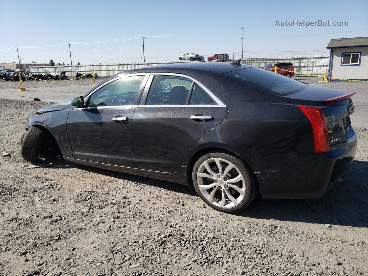 2013 Cadillac Ats Performance Black vin: 1G6AJ5S34D0170778