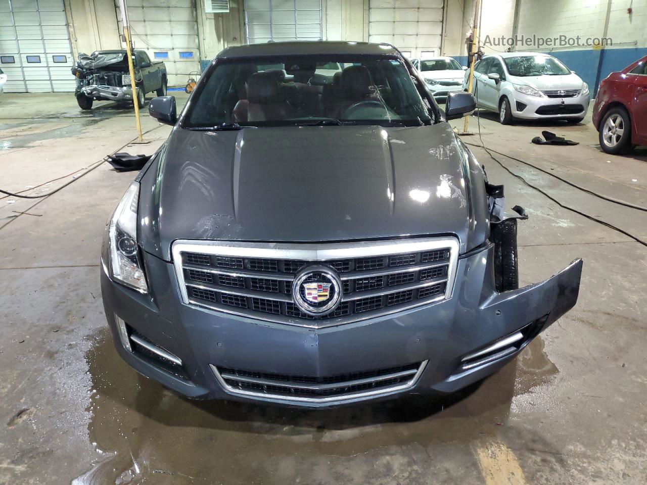 2013 Cadillac Ats Performance Gray vin: 1G6AJ5SX1D0135330