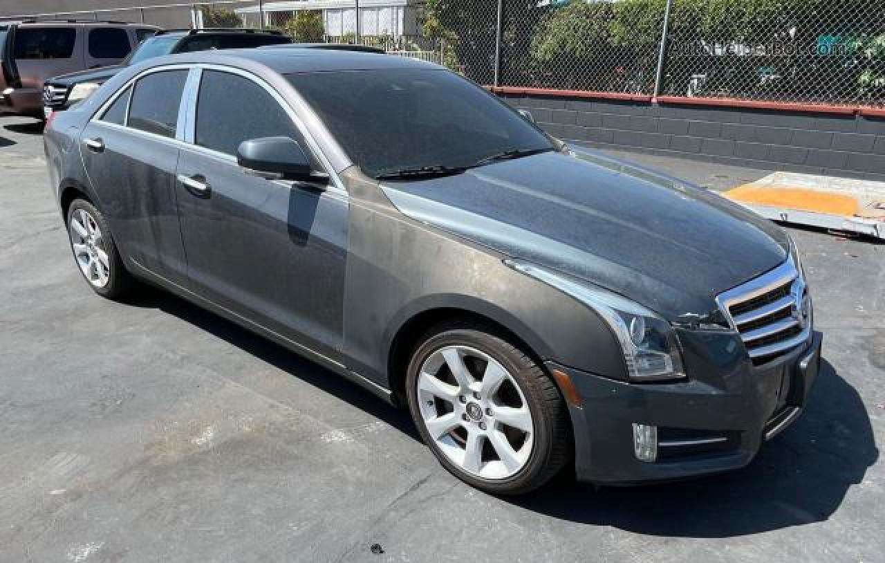 2013 Cadillac Ats Performance Gray vin: 1G6AJ5SX3D0129738