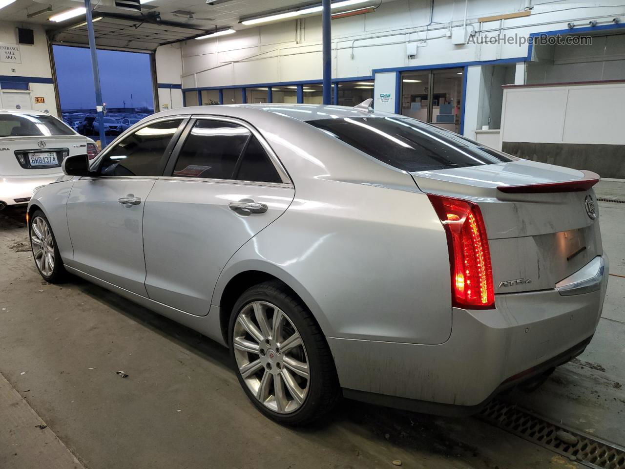 2013 Cadillac Ats Premium Silver vin: 1G6AL5SX5D0132554