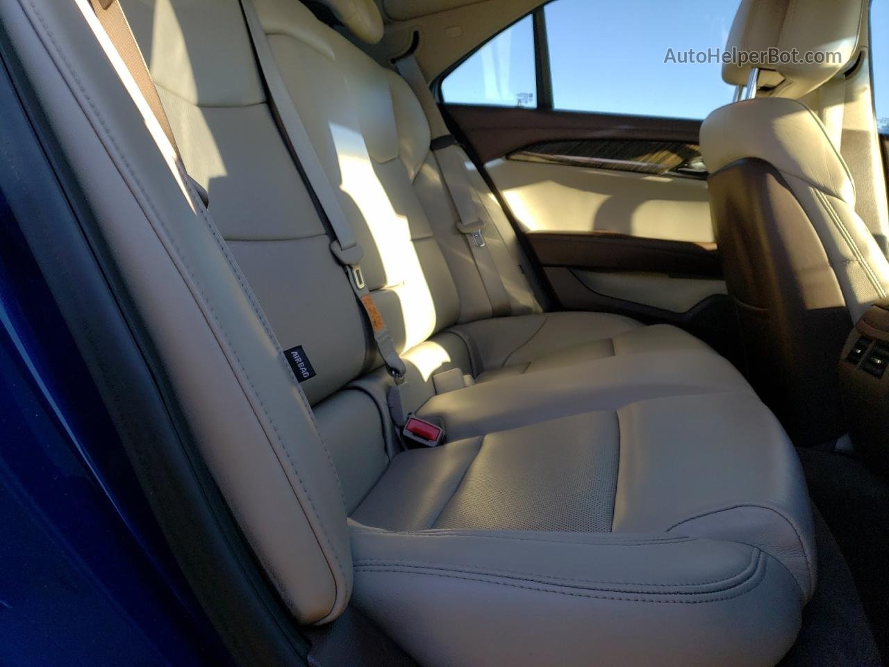 2013 Cadillac Ats Premium Синий vin: 1G6AM5SX9D0169619