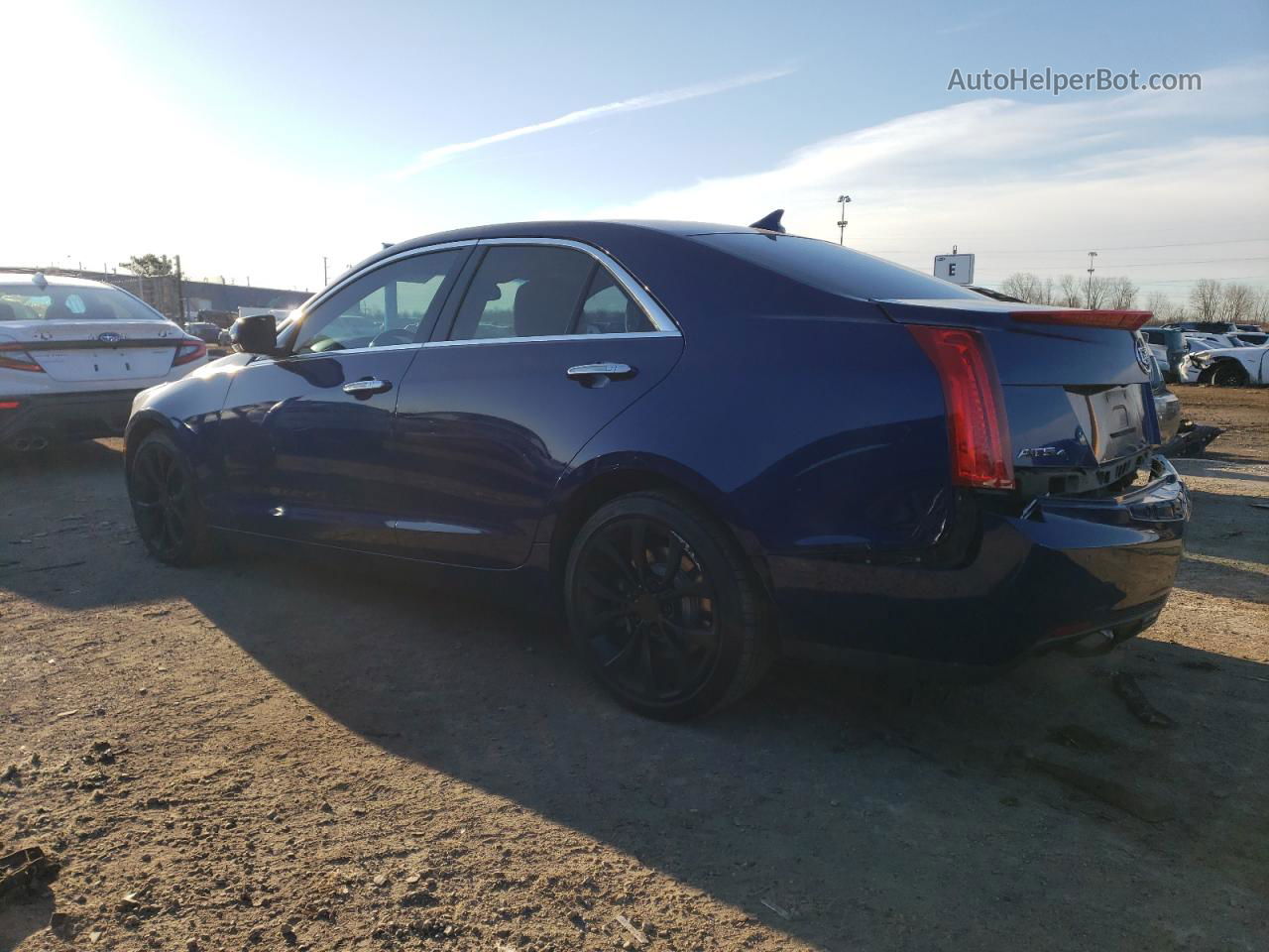 2013 Cadillac Ats Premium Blue vin: 1G6AM5SX9D0169619