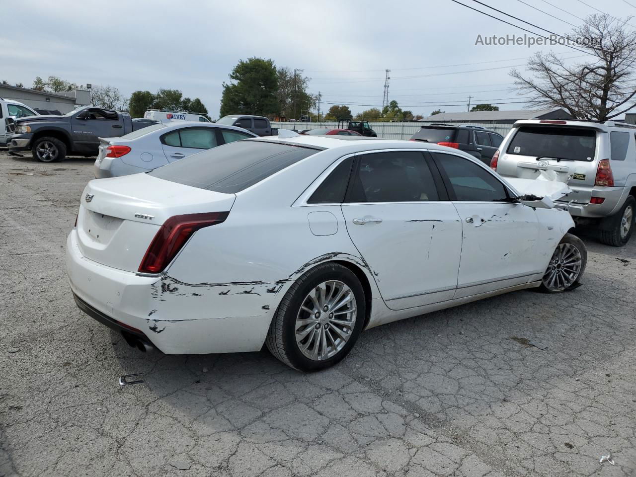 2017 Cadillac Ct6  White vin: 1G6KA5RX3HU157760