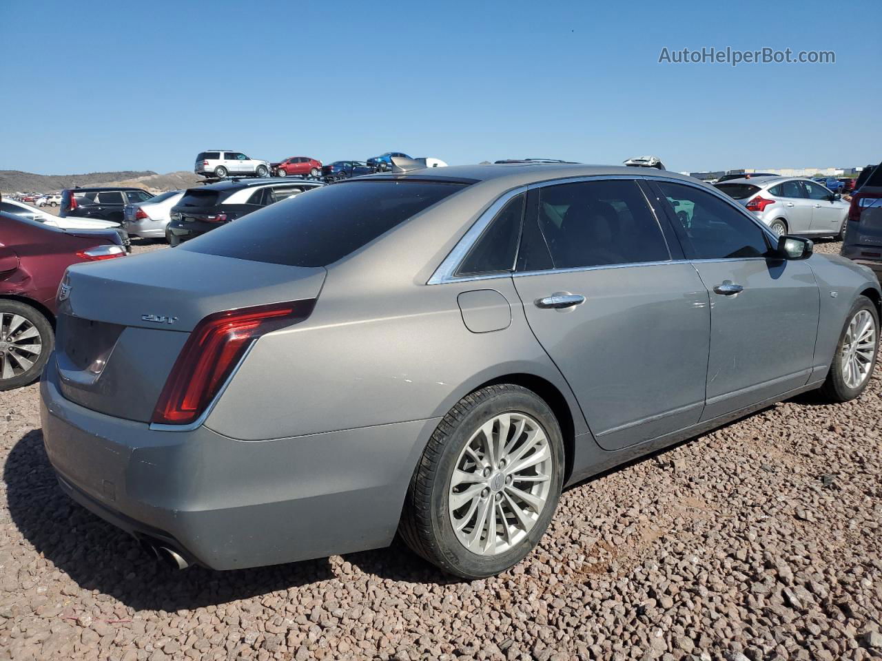 2017 Cadillac Ct6  Gray vin: 1G6KA5RX3HU207606