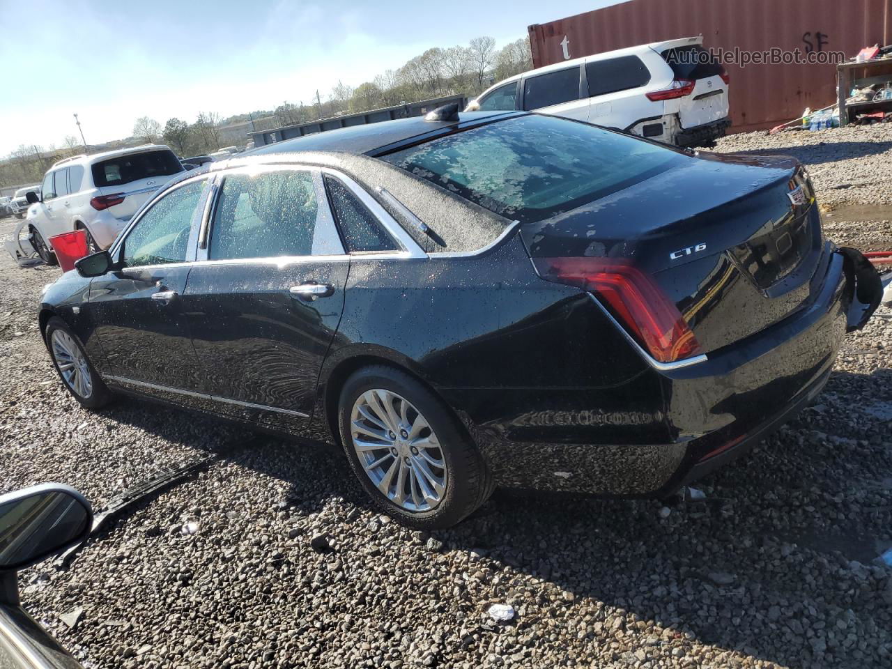 2017 Cadillac Ct6  Черный vin: 1G6KA5RX6HU128611