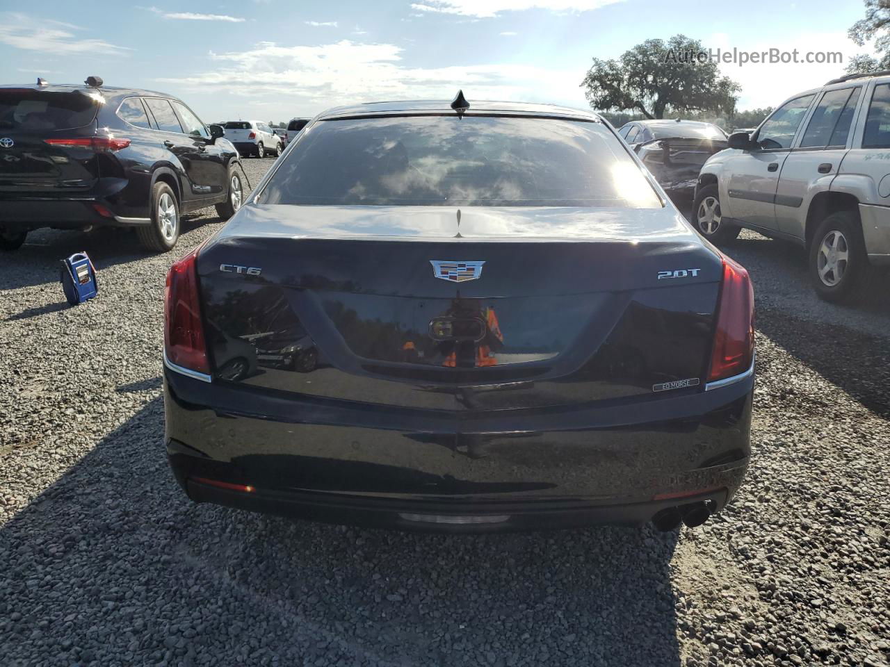 2017 Cadillac Ct6  Черный vin: 1G6KA5RX6HU195368