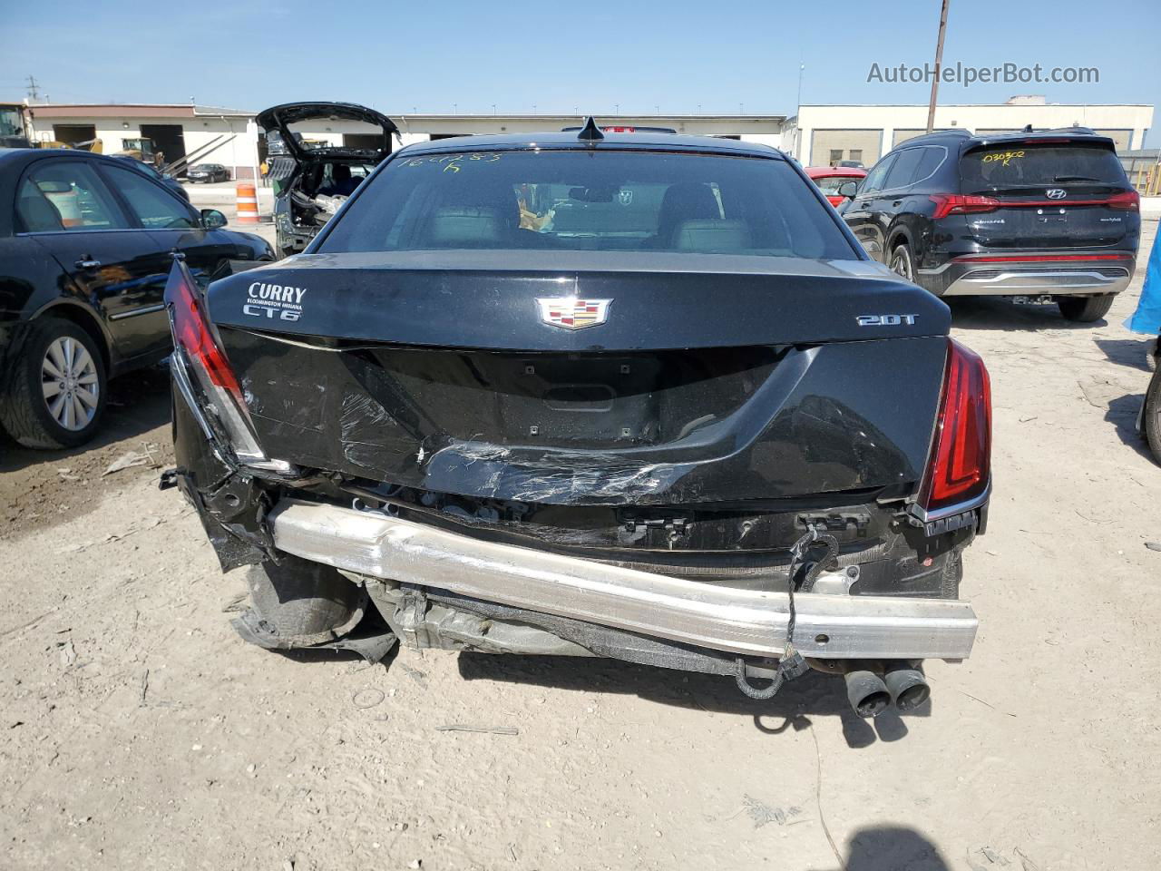 2017 Cadillac Ct6  Черный vin: 1G6KA5RX8HU164283