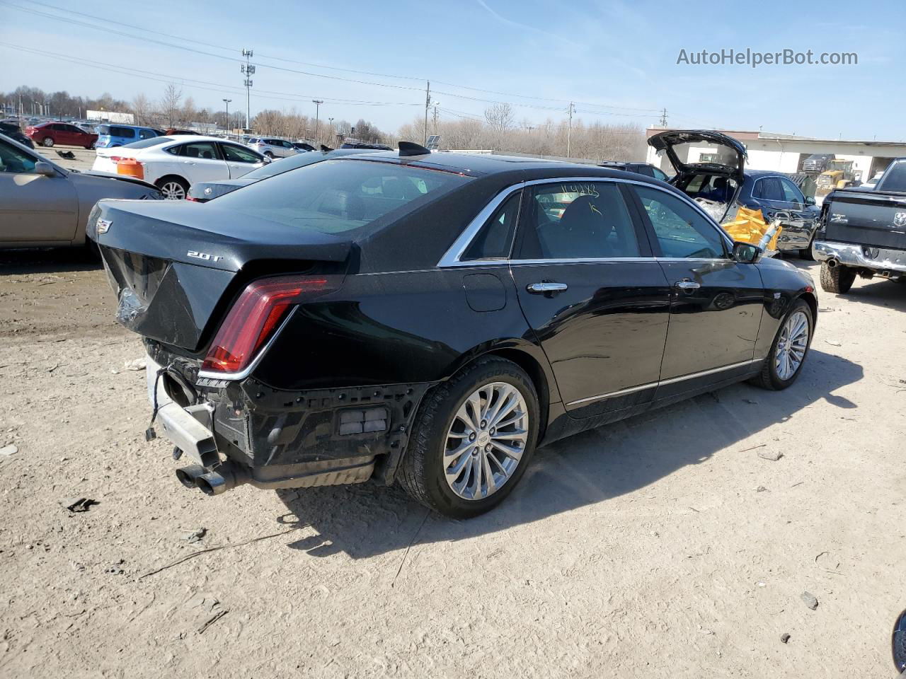 2017 Cadillac Ct6  Черный vin: 1G6KA5RX8HU164283