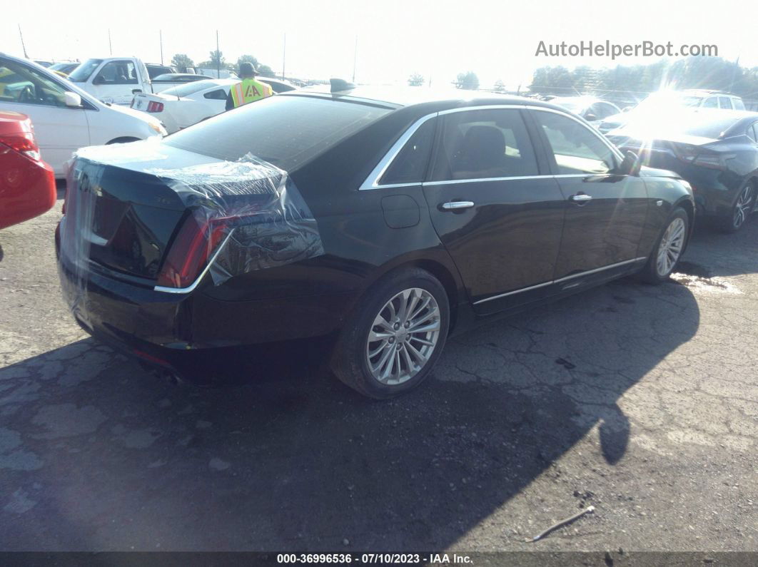 2017 Cadillac Ct6 Sedan Rwd Black vin: 1G6KA5RXXHU190173