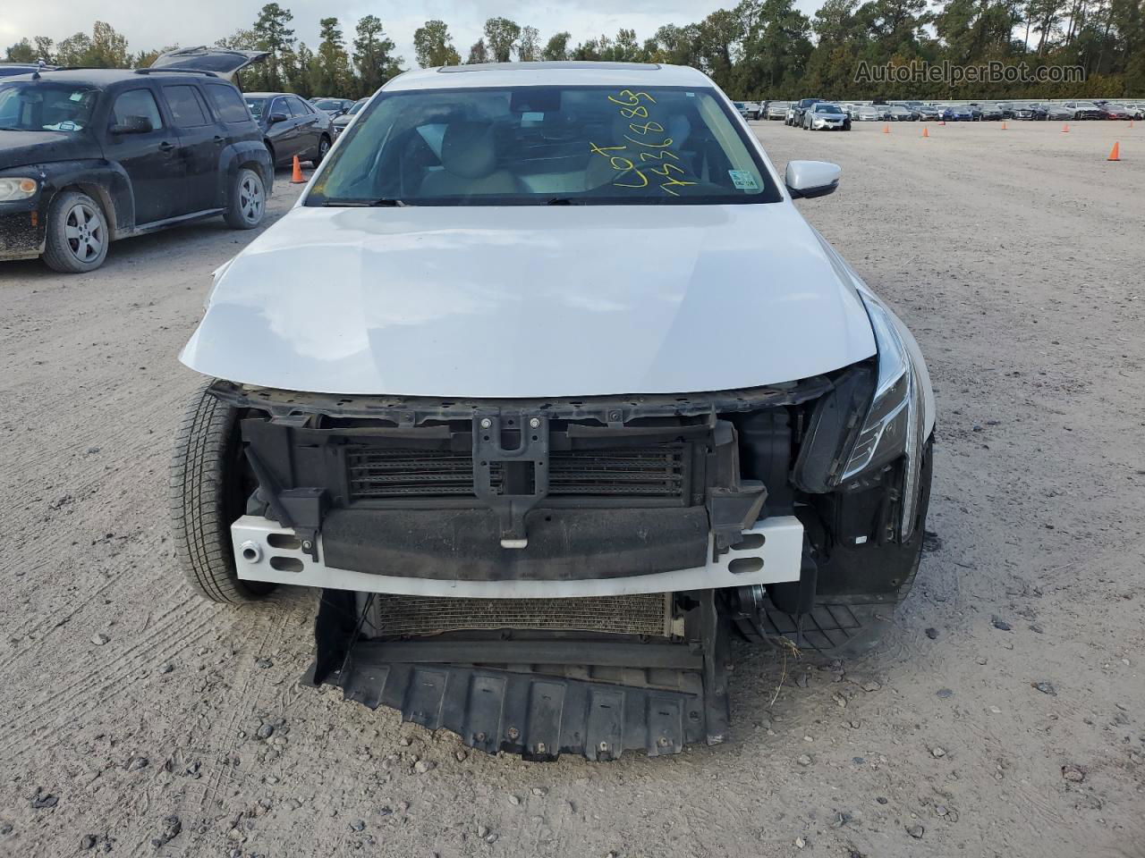 2017 Cadillac Ct6  White vin: 1G6KB5RS0HU207693