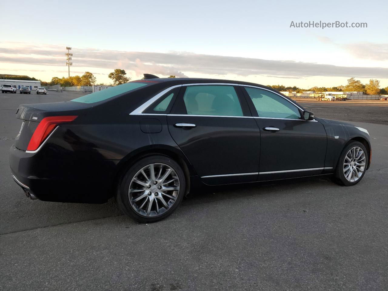 2017 Cadillac Ct6  Black vin: 1G6KB5RS1HU184327