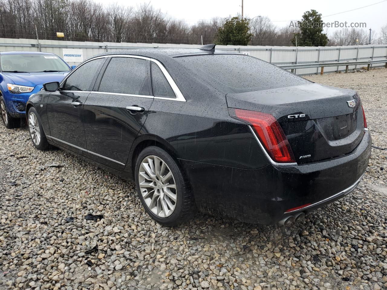 2017 Cadillac Ct6  Black vin: 1G6KB5RS4HU142556