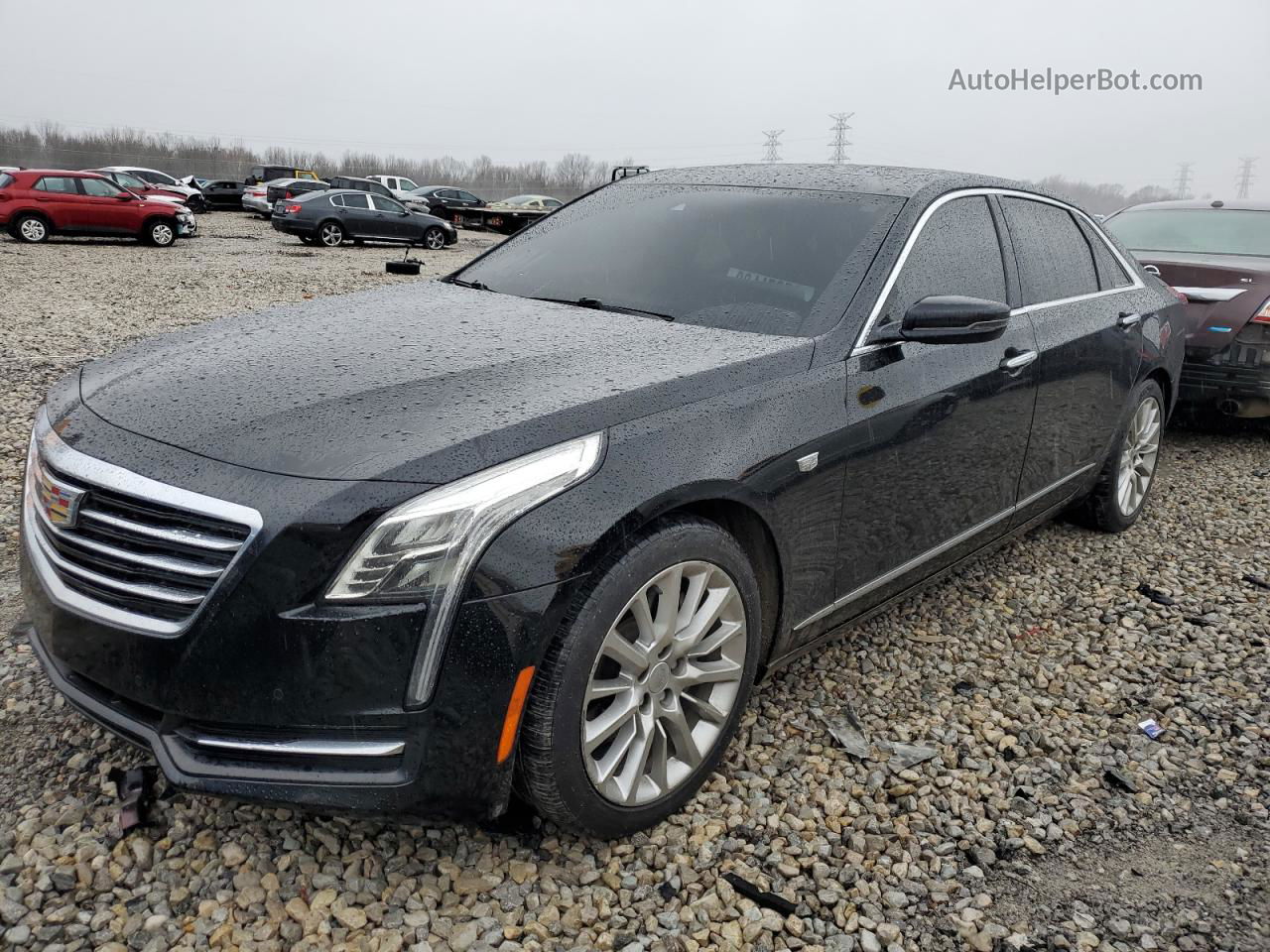 2017 Cadillac Ct6  Black vin: 1G6KB5RS4HU142556