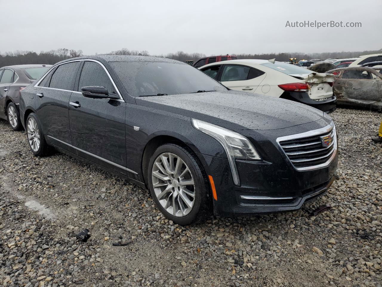 2017 Cadillac Ct6  Black vin: 1G6KB5RS4HU142556