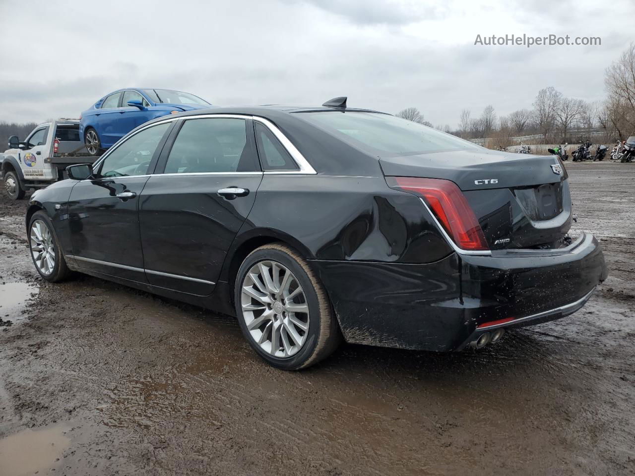 2017 Cadillac Ct6  Black vin: 1G6KB5RS6HU207634