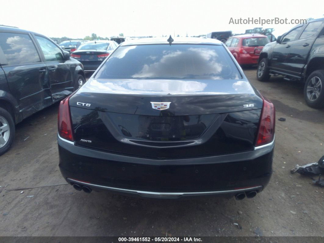 2017 Cadillac Ct6 Standard Black vin: 1G6KB5RSXHU182298