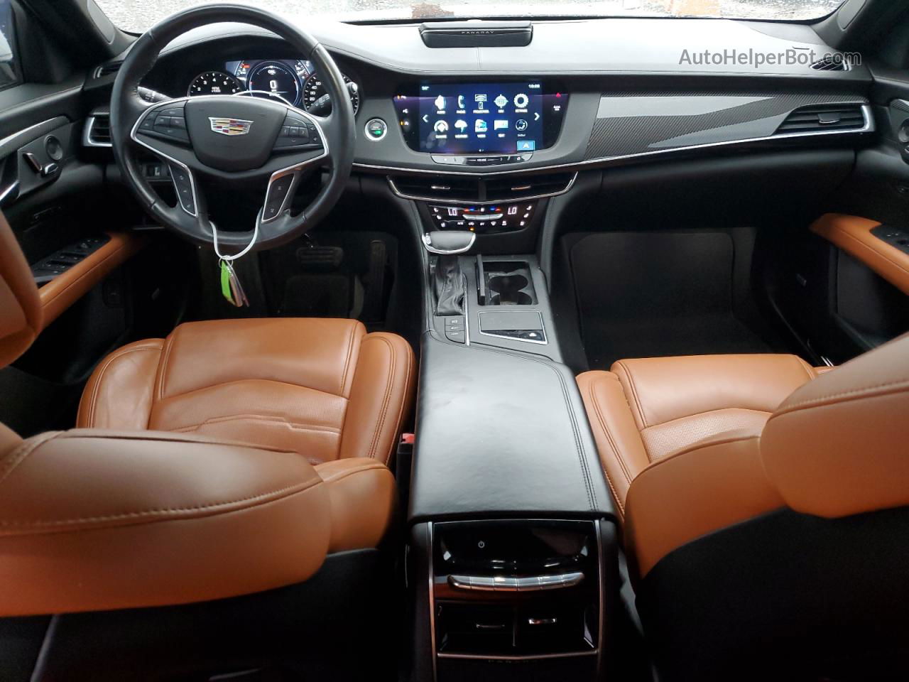 2017 Cadillac Ct6 Luxury Белый vin: 1G6KC5RX1HU143656