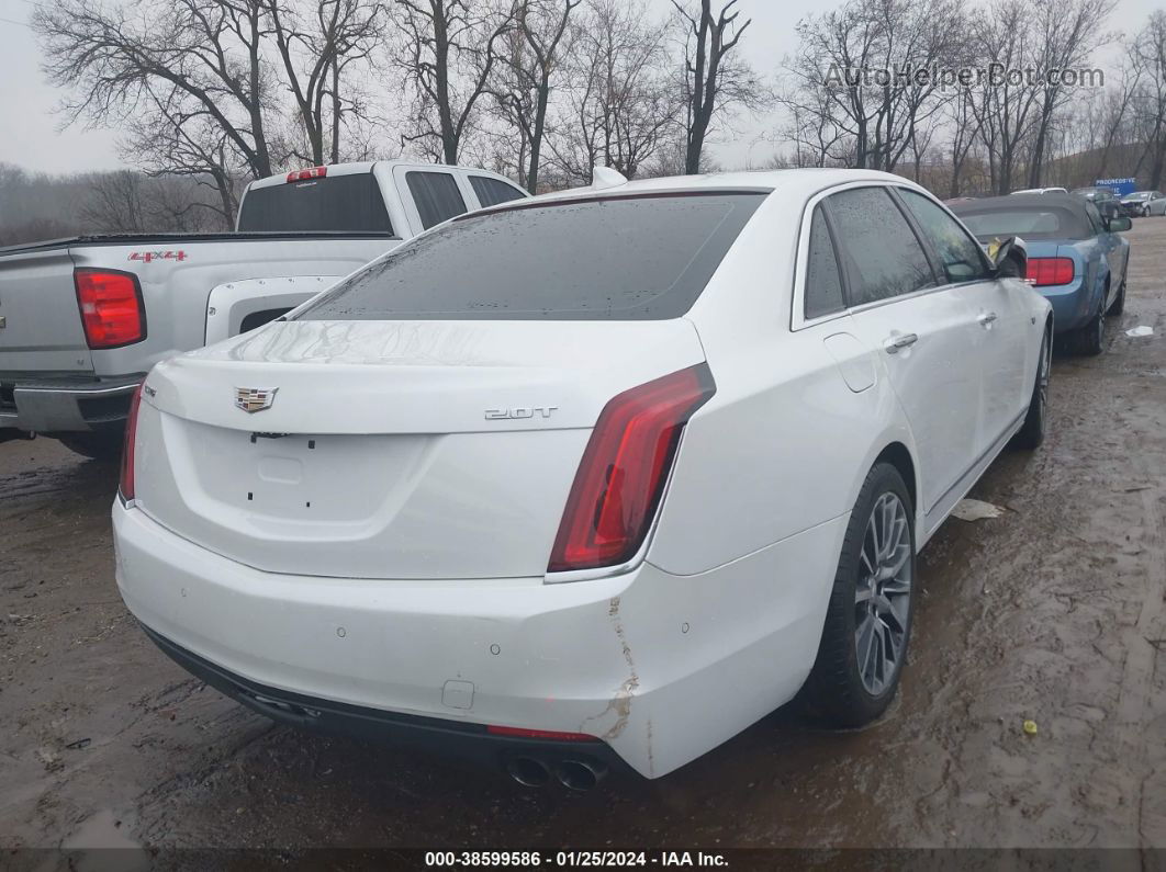 2017 Cadillac Ct6 Luxury White vin: 1G6KC5RX2HU132696