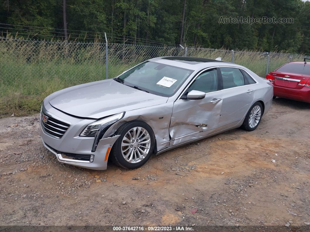 2017 Cadillac Ct6 Luxury Silver vin: 1G6KC5RX4HU130237