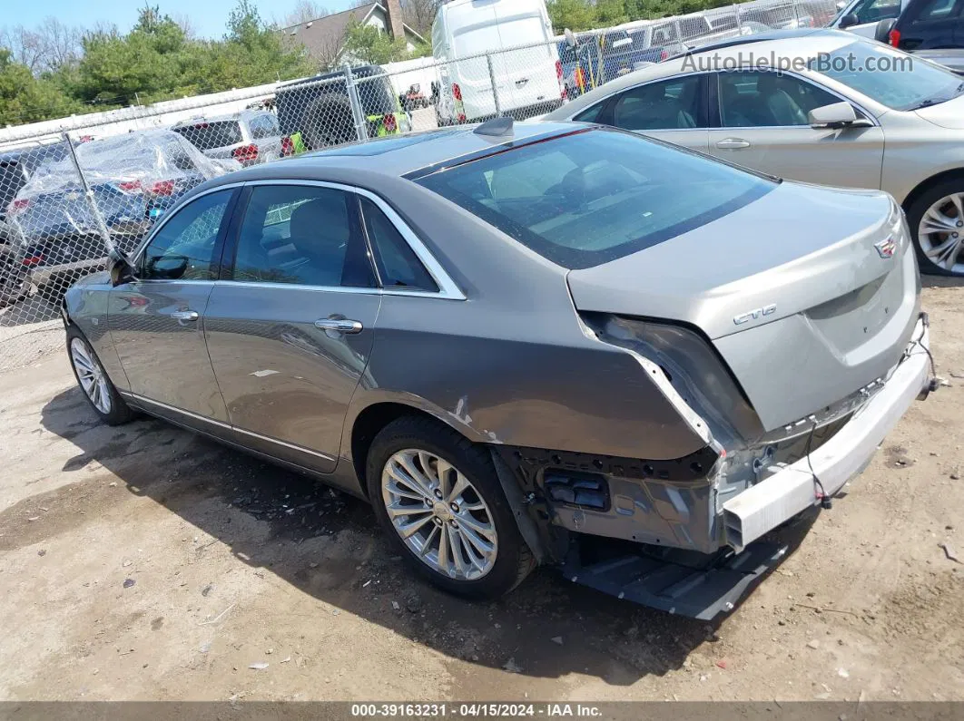 2017 Cadillac Ct6 Luxury Brown vin: 1G6KC5RX6HU194411