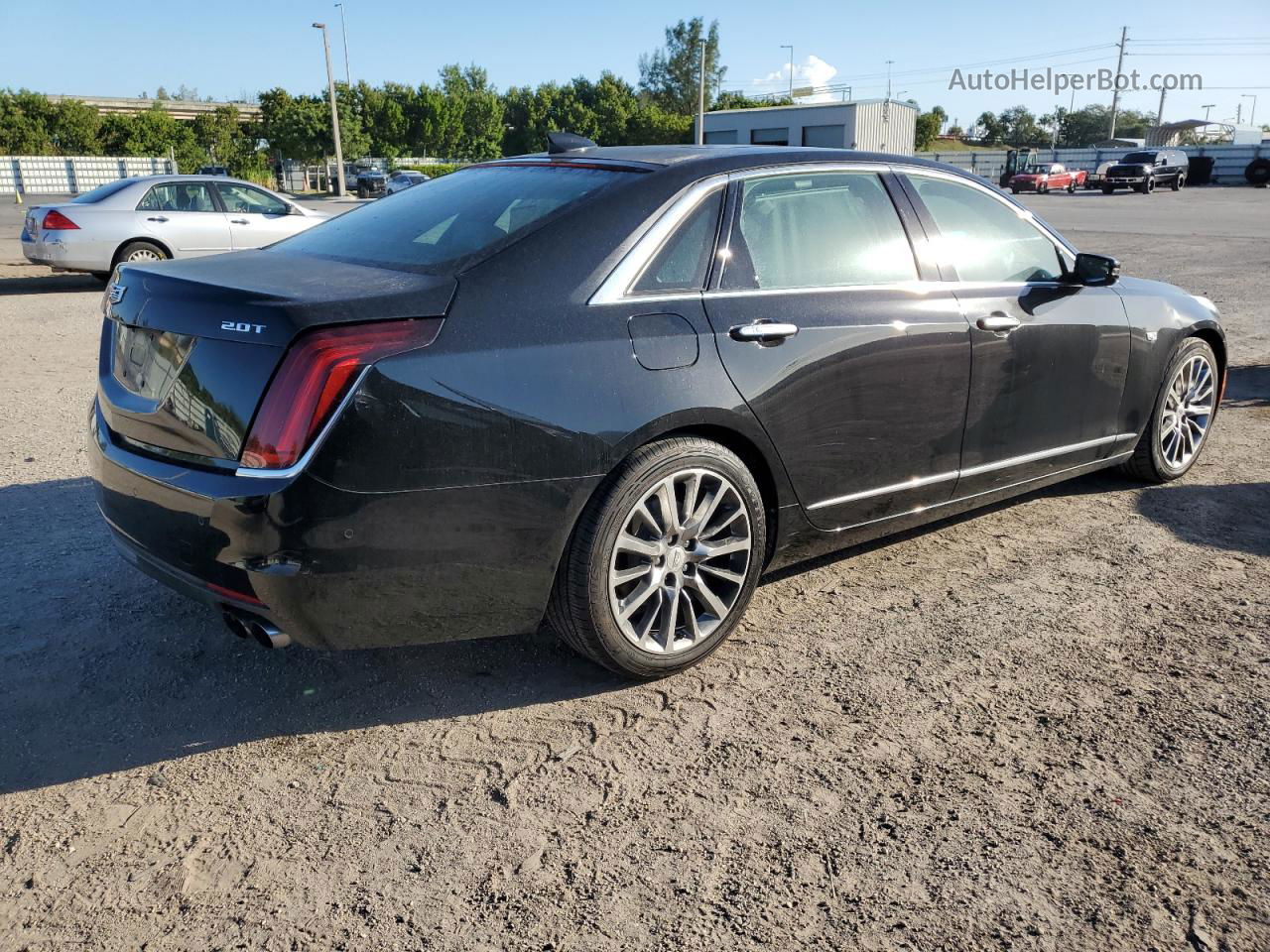 2017 Cadillac Ct6 Luxury Черный vin: 1G6KC5RX7HU138154