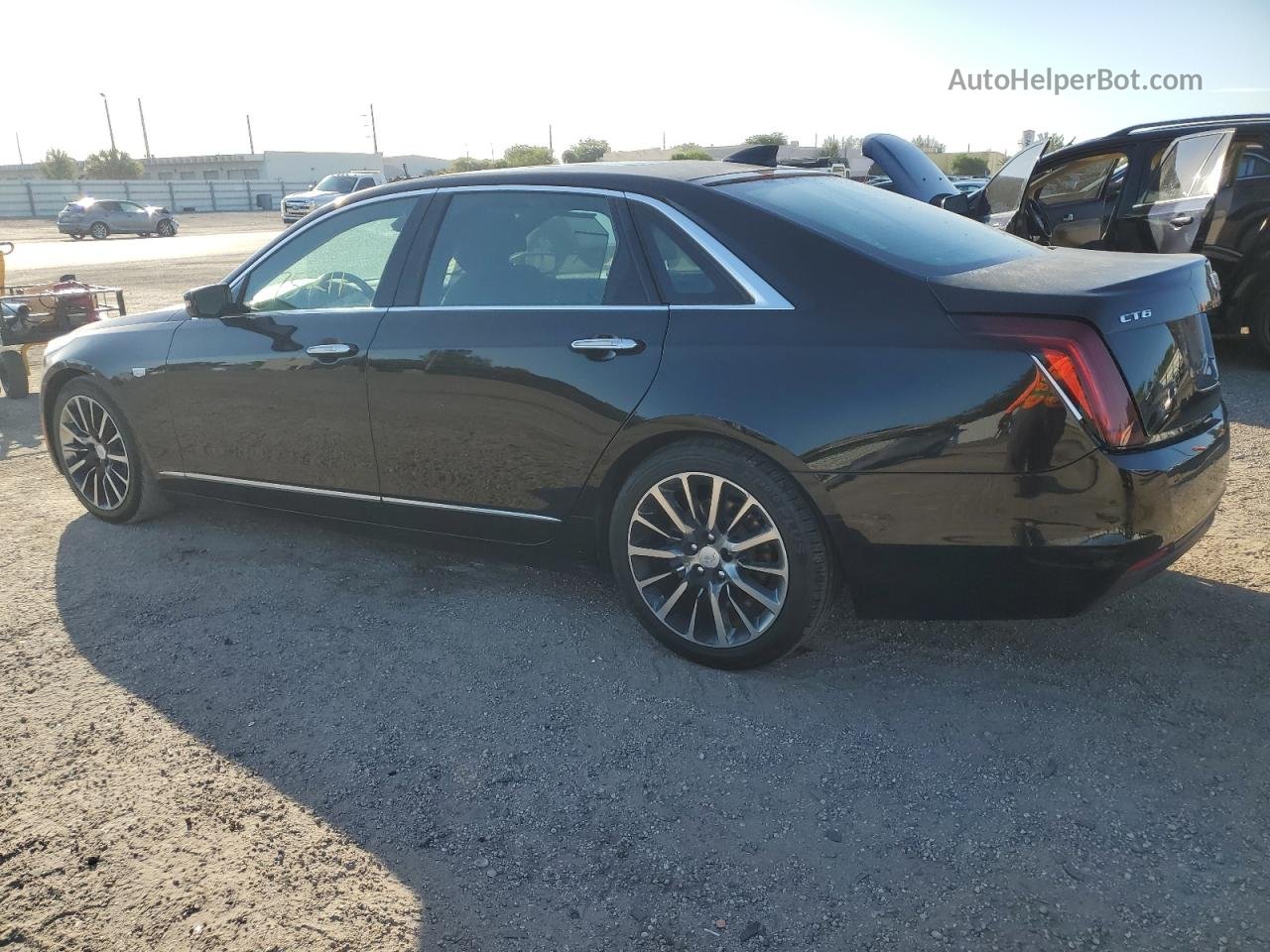 2017 Cadillac Ct6 Luxury Черный vin: 1G6KC5RX7HU138154