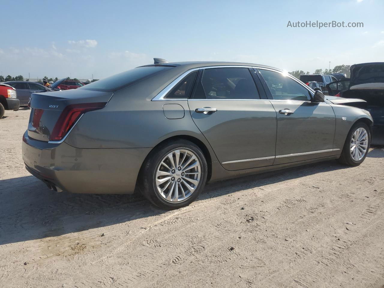 2017 Cadillac Ct6 Luxury Gray vin: 1G6KC5RX7HU161708