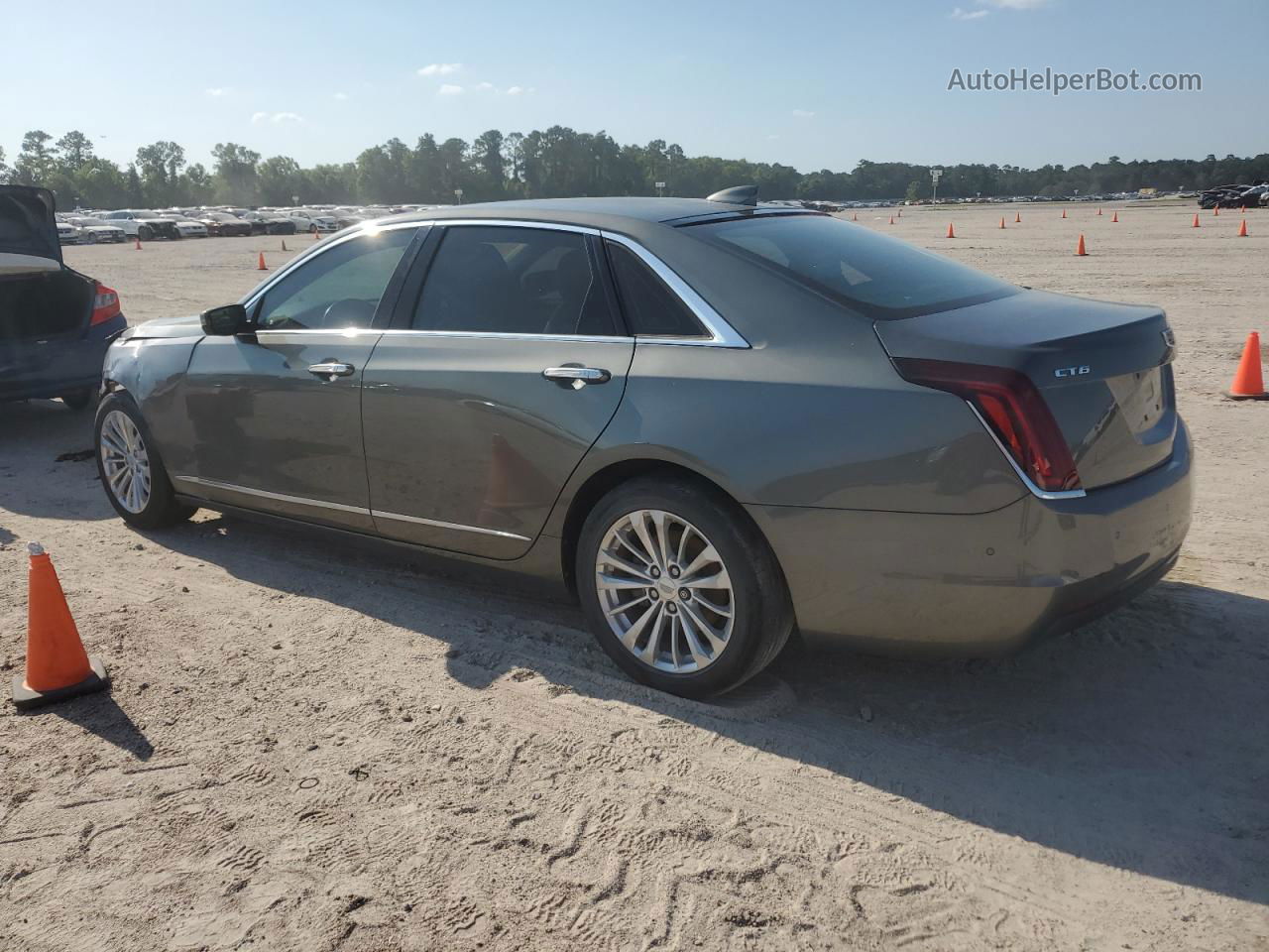 2017 Cadillac Ct6 Luxury Gray vin: 1G6KC5RX7HU161708