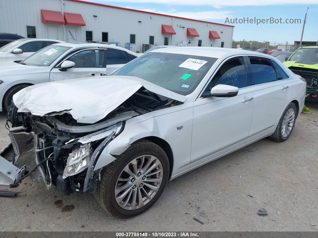 2017 Cadillac Ct6 Luxury White vin: 1G6KC5RXXHU129495