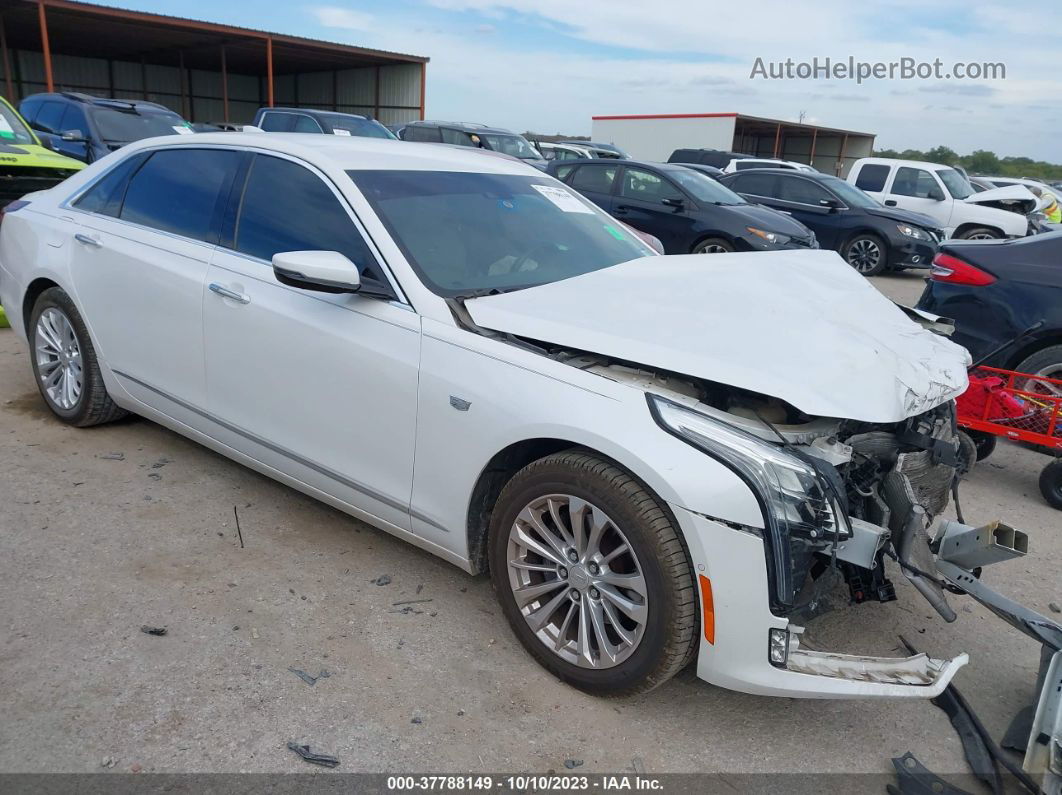 2017 Cadillac Ct6 Luxury White vin: 1G6KC5RXXHU129495