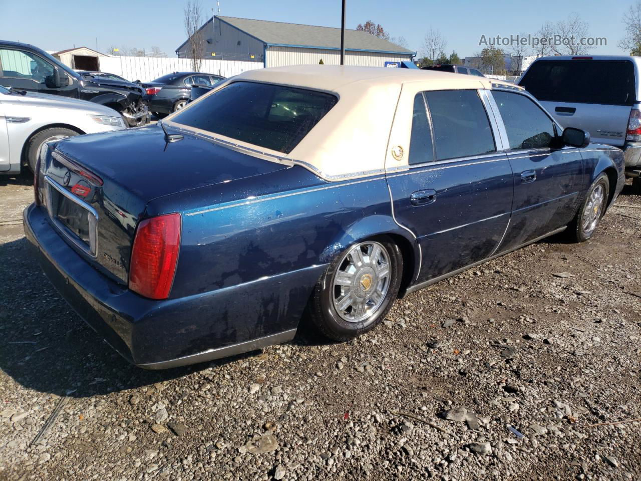 2005 Cadillac Deville  Blue vin: 1G6KD54Y05U129966