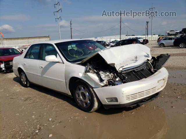 2005 Cadillac Deville  White vin: 1G6KD54Y05U181582