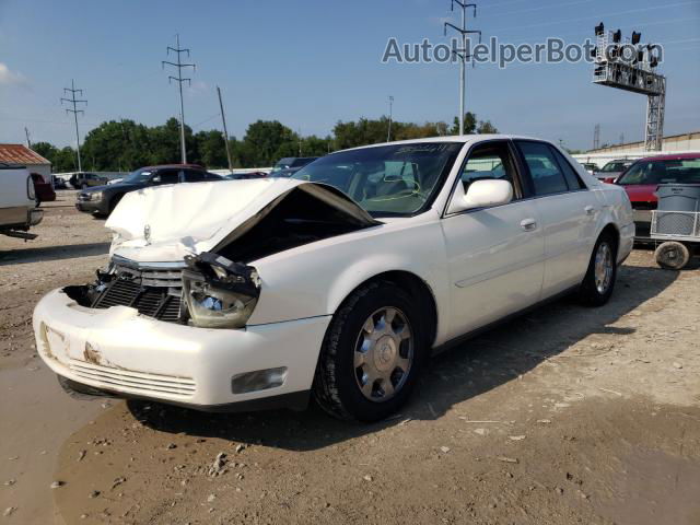 2005 Cadillac Deville  White vin: 1G6KD54Y05U181582