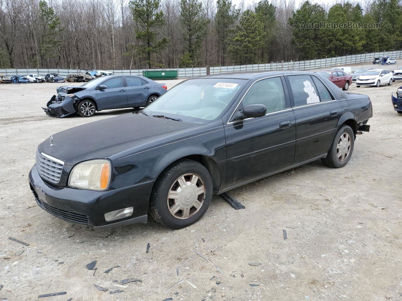 2005 Cadillac Deville  Черный vin: 1G6KD54Y05U190735