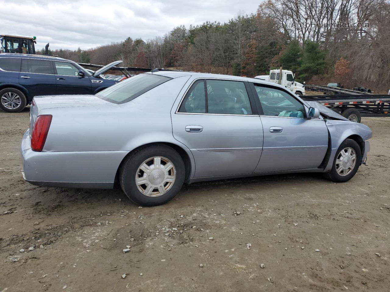 2005 Cadillac Deville  Серебряный vin: 1G6KD54Y05U244776