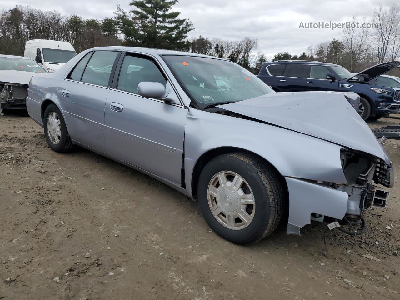 2005 Cadillac Deville  Серебряный vin: 1G6KD54Y05U244776