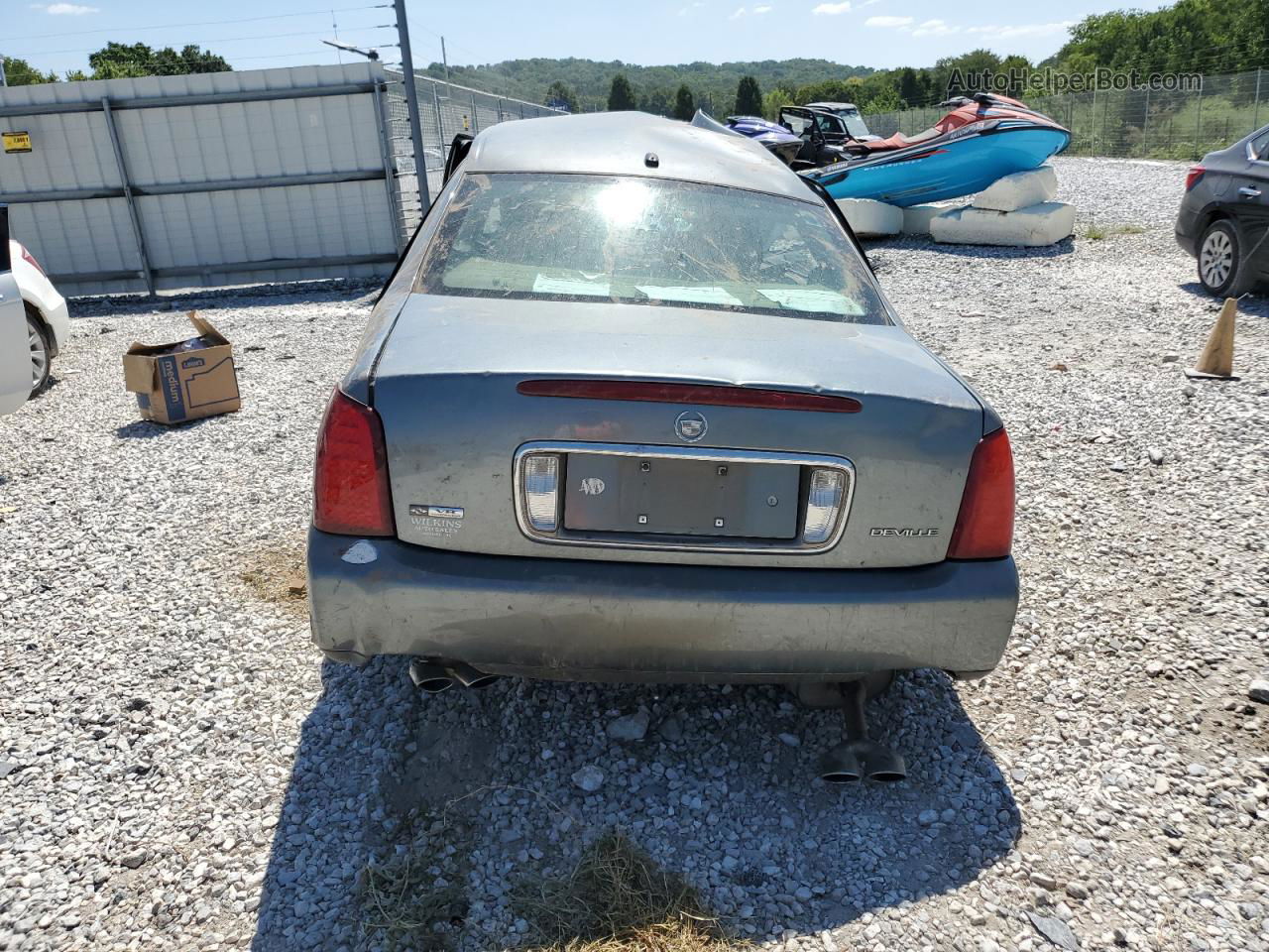 2005 Cadillac Deville  Gray vin: 1G6KD54Y15U120922