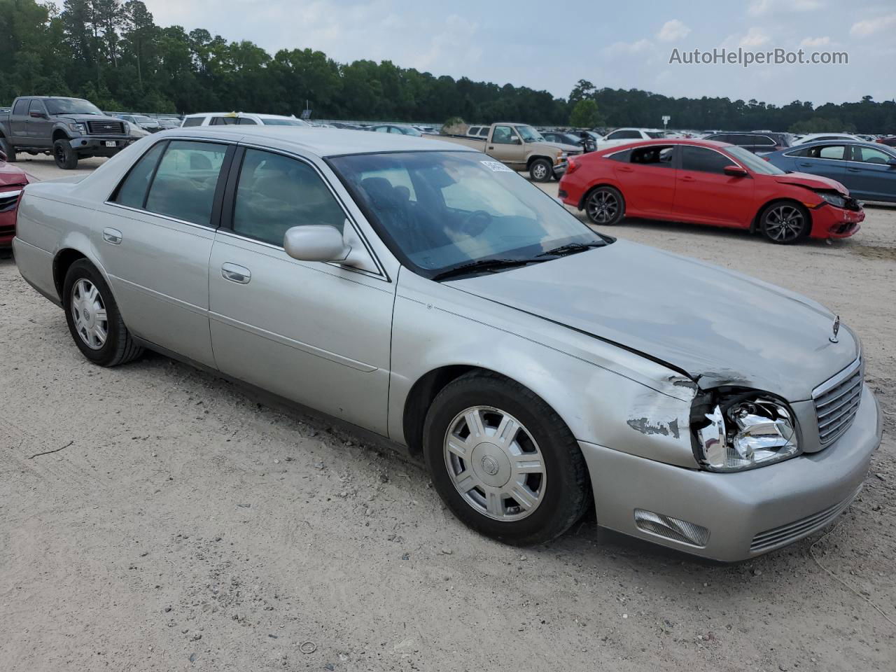 2005 Cadillac Deville  Silver vin: 1G6KD54Y15U194955