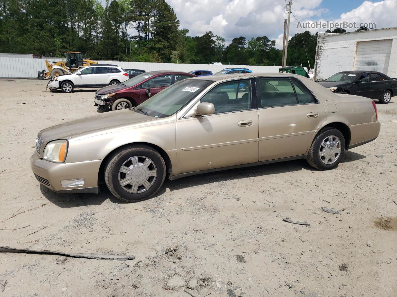 2005 Cadillac Deville  Tan vin: 1G6KD54Y15U252594