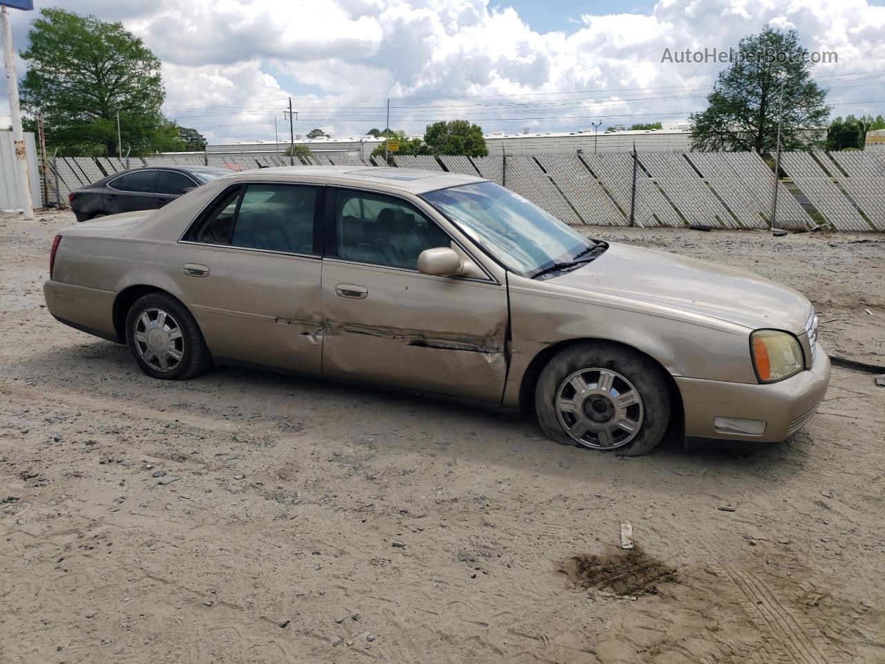 2005 Cadillac Deville  Желто-коричневый vin: 1G6KD54Y15U252594