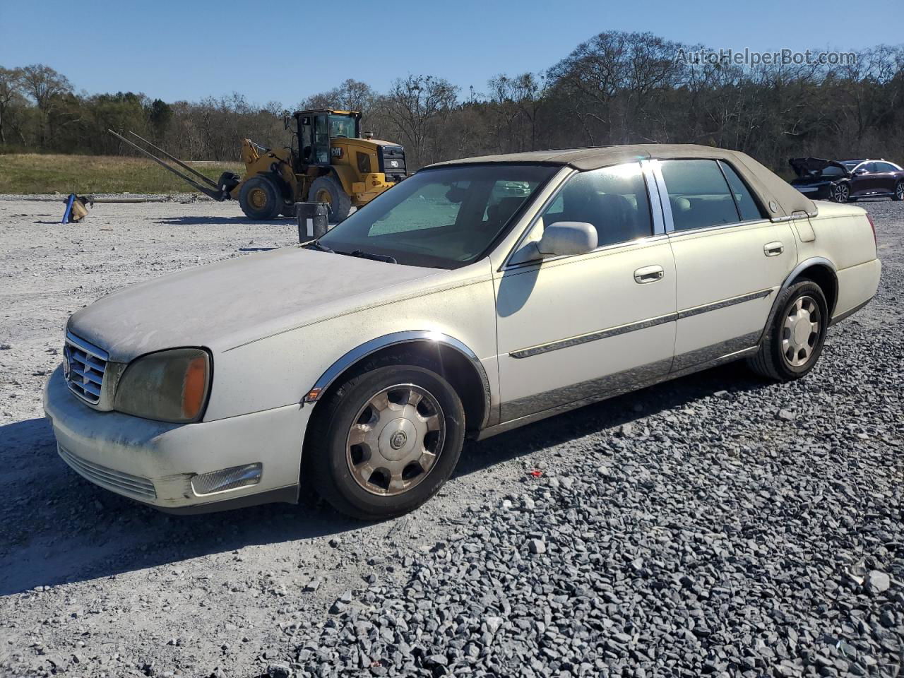 2005 Cadillac Deville  White vin: 1G6KD54Y25U231639