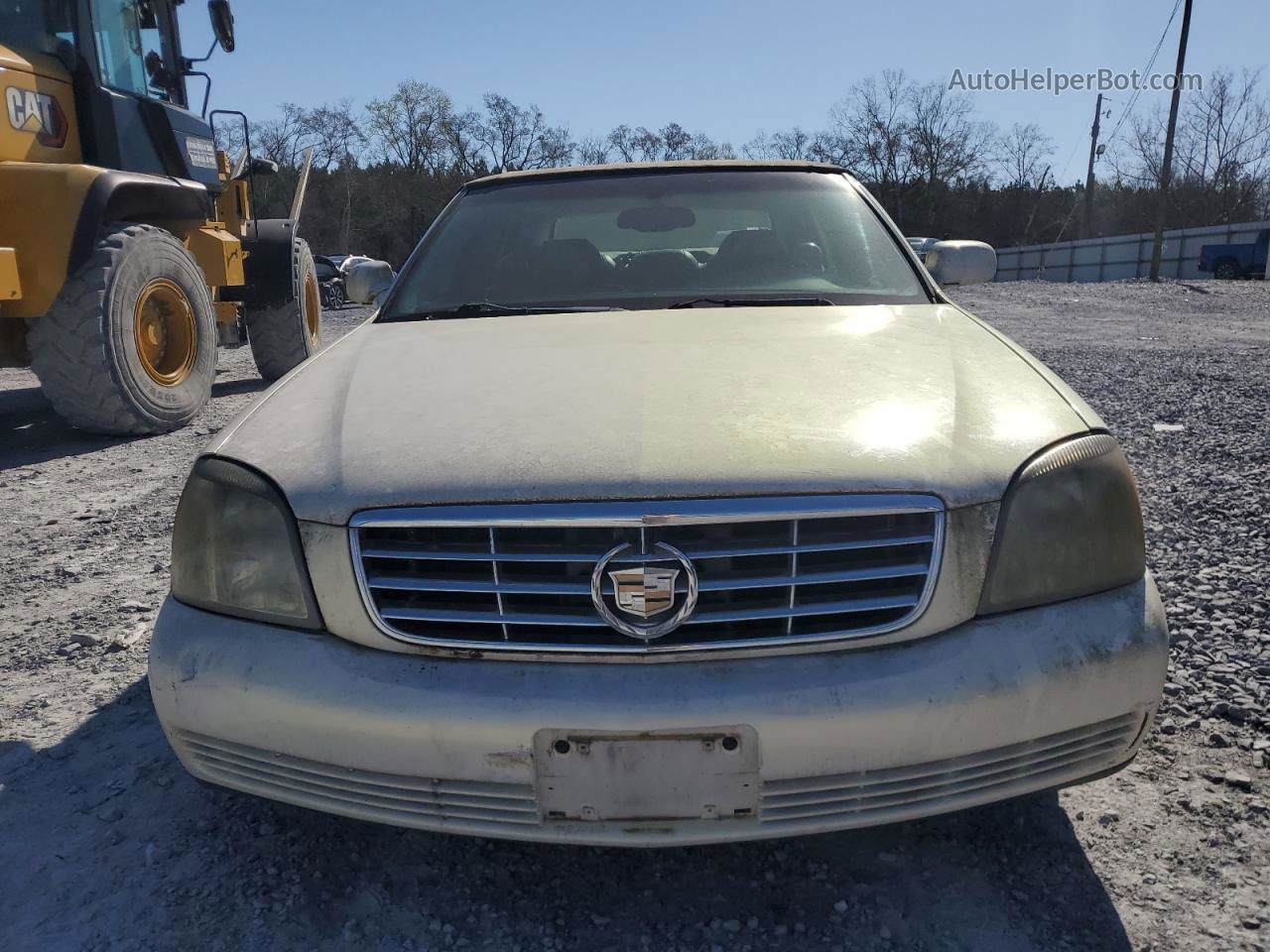 2005 Cadillac Deville  White vin: 1G6KD54Y25U231639